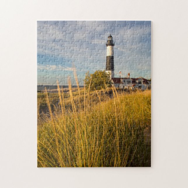 Puzzle Phare de Big Sable Point sur le lac Michigan (Vertical)