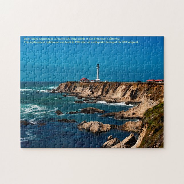 Puzzle Phare de California Point Arena (Horizontal)