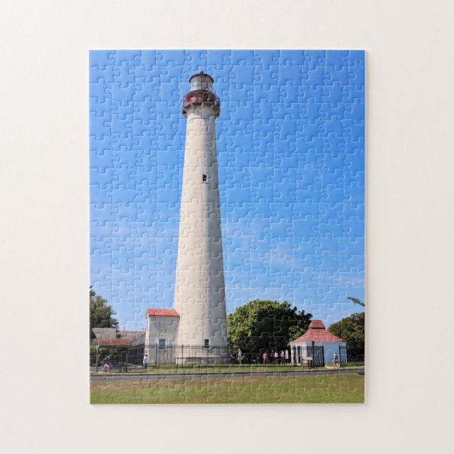 Puzzle Phare de Cape May, casse-tête de New Jersey (Vertical)