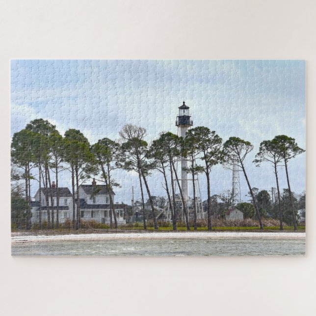 Puzzle Phare de Cape San Blas, Port St. Joe, Floride (Horizontal)