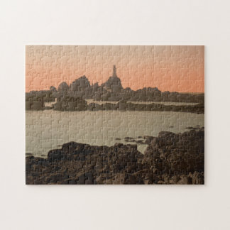 Puzzle Phare de Corbiere I, Jersey, Angleterre