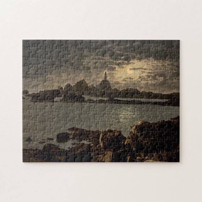 Puzzle Phare de Corbiere II, Jersey, Angleterre (Horizontal)