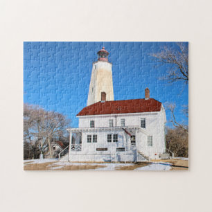 Puzzle Phare de crochet de Sandy, casse-tête de New