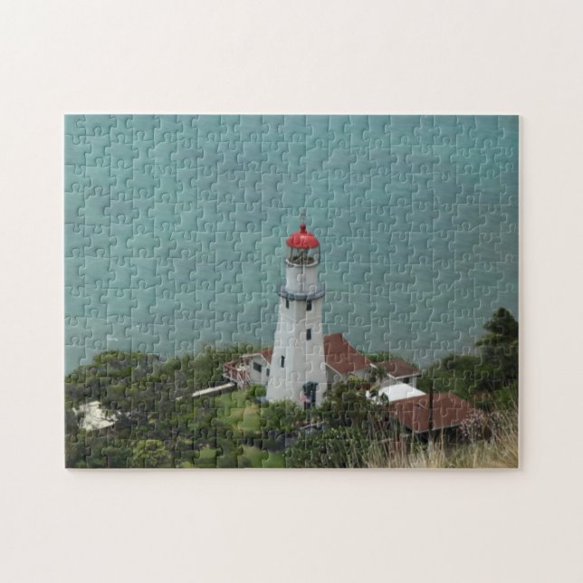 Puzzle Phare de Diamond Head à Hawaii (Horizontal)