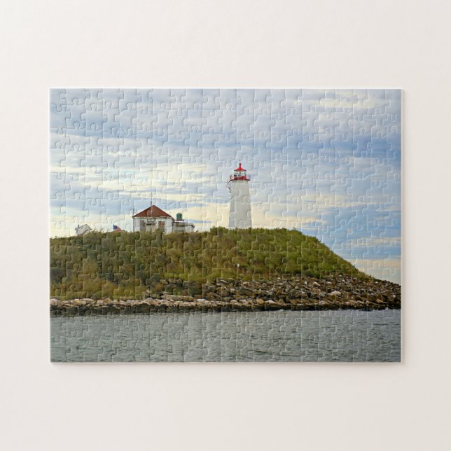 Puzzle Phare de Faulkners Island, Connecticut (Horizontal)