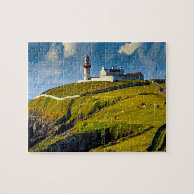 Puzzle Phare de Galley Head Rosscarbery Cork Irlande. (Horizontal)