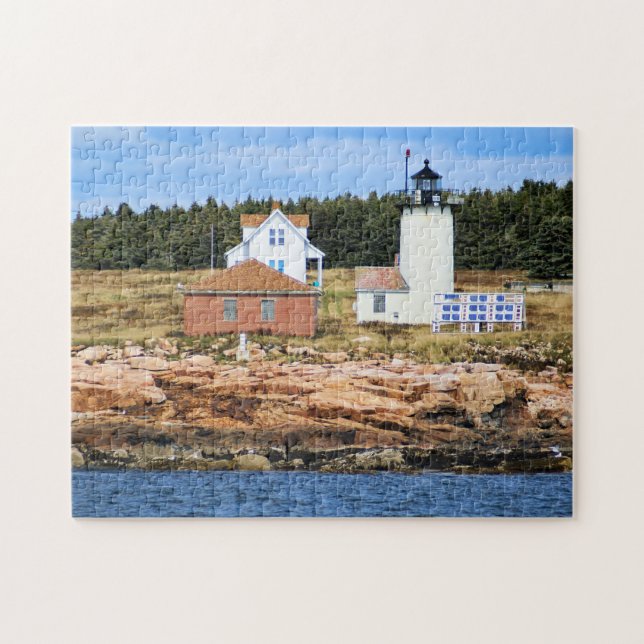 Puzzle Phare de Great Duck Island, Maine (Horizontal)