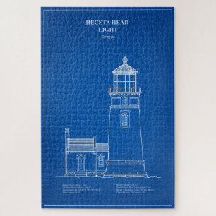 Puzzle Phare de Heceta Head - Oregon - AD