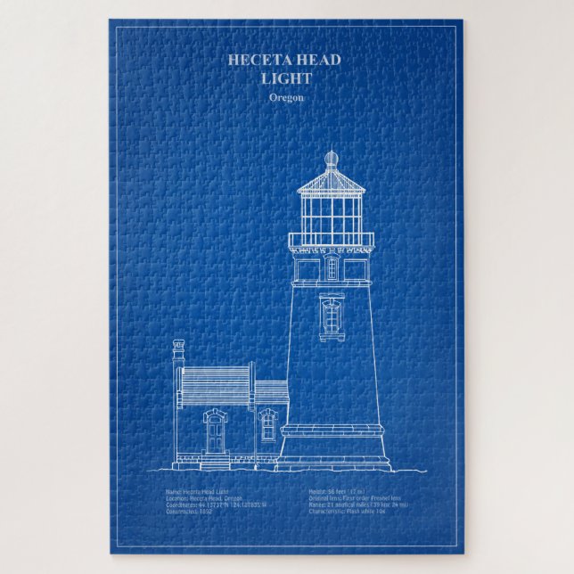 Puzzle Phare de Heceta Head - Oregon - AD (Vertical)