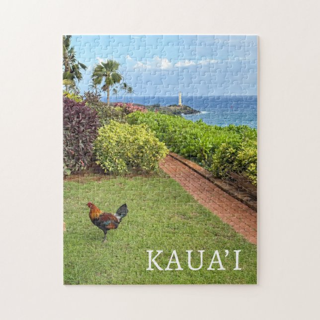 Puzzle Phare de Kauai Ninini Point Hawaï (Vertical)