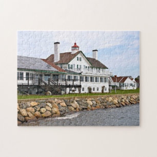 Puzzle Phare de la rivière Bass, Massachusetts Jigsaw Puz