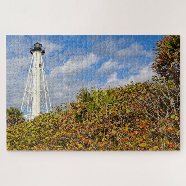 Puzzle Phare de l'île Gasparilla - 20x30 - 1014 pcs (Horizontal)