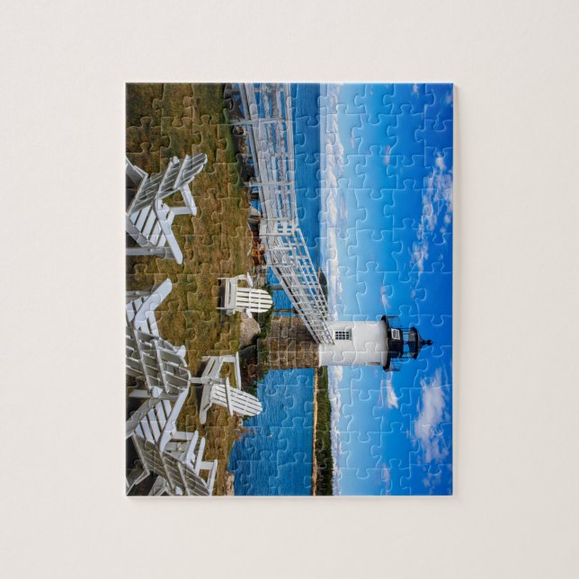 Puzzle Phare de l'Isle au Haut, Maine (Vertical)