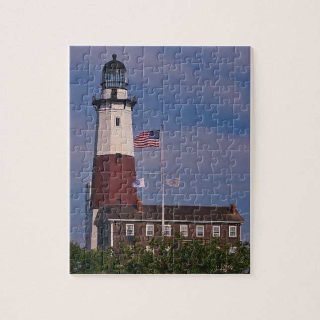 Puzzle Phare de Montauk à Long Island New York (Vertical)