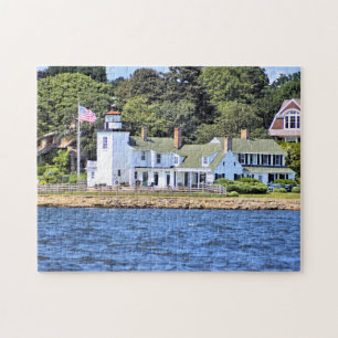 Puzzle Phare de Nayatt Point, casse-tête de Rhode Island
