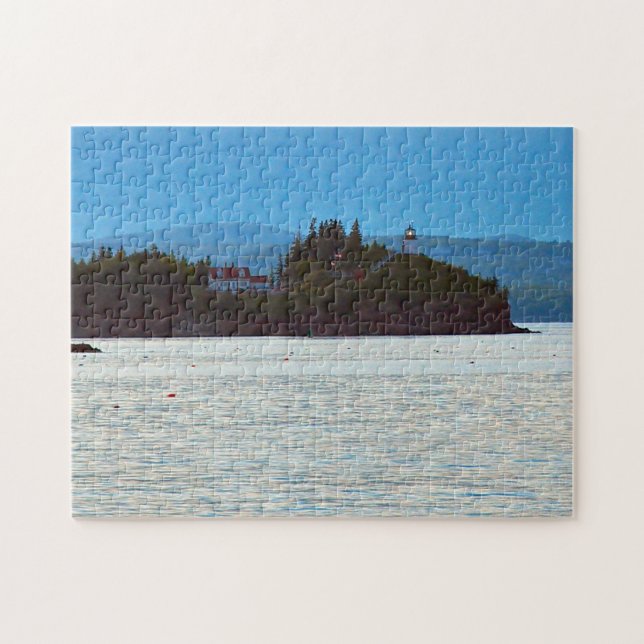 Puzzle Phare de Owls Head, Penobscot Bay Maine (Horizontal)