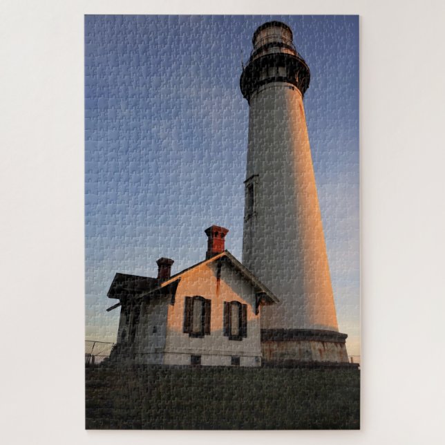 Puzzle Phare de Pigeon Point Californie Côte Jigsaw Pu (Vertical)