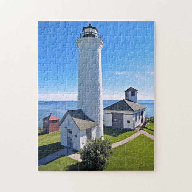 Puzzle Phare de point de Tibbetts, New York (Vertical)