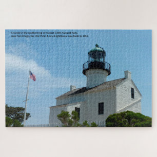 Puzzle Phare de San Diego California Old Point Loma