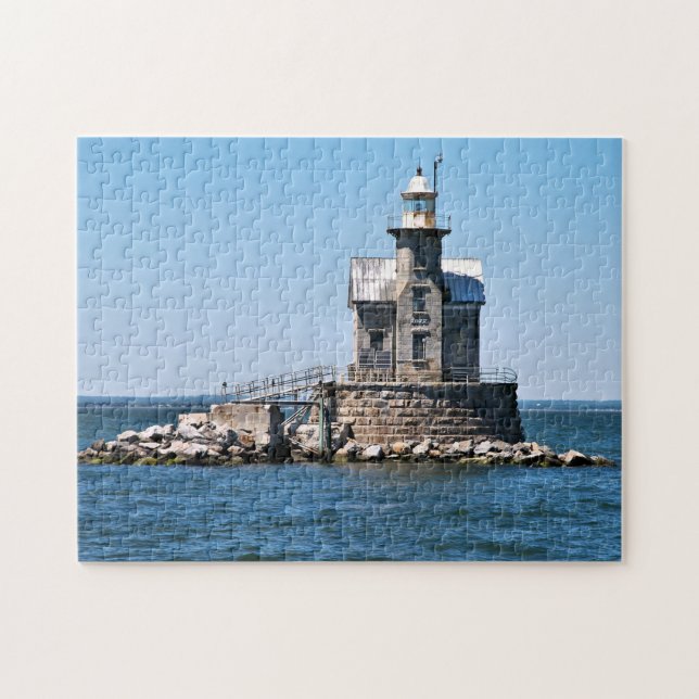 Puzzle Phare de Stratford Shoal, Connecticut (Horizontal)