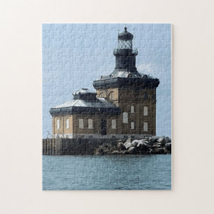 Puzzle Phare de Toledo Harbor transformé en