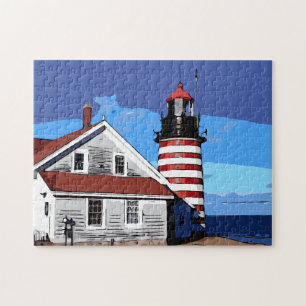 PUZZLE PHARE DE WEST QUODDY