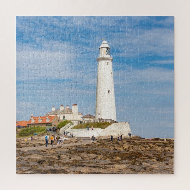 Puzzle phare de Whitley Bay (Vertical)