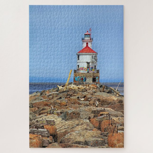 Puzzle Phare de Wisconsin Point (Vertical)