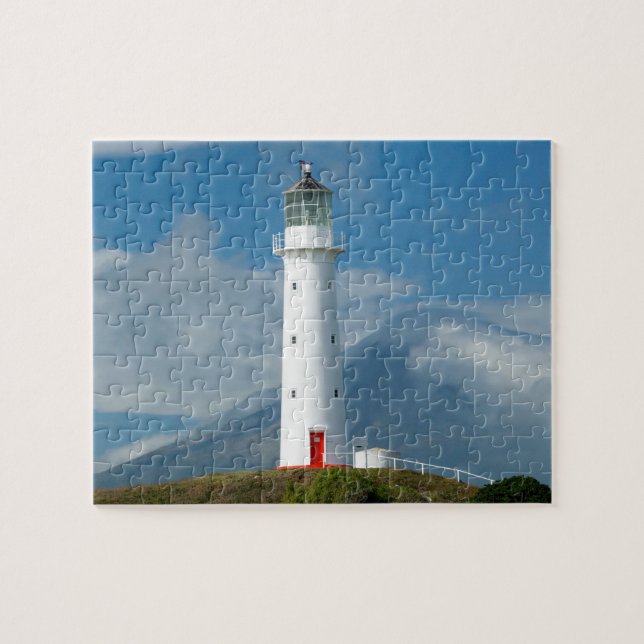 Puzzle Phare du cap Egmont et mont Taranaki/Mont (Horizontal)