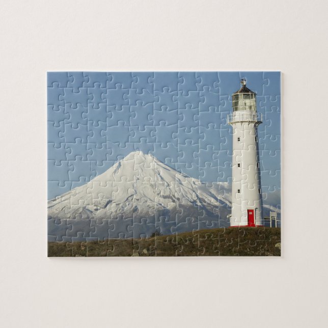 Puzzle Phare du cap Egmont et mont Taranaki / Mt (Horizontal)