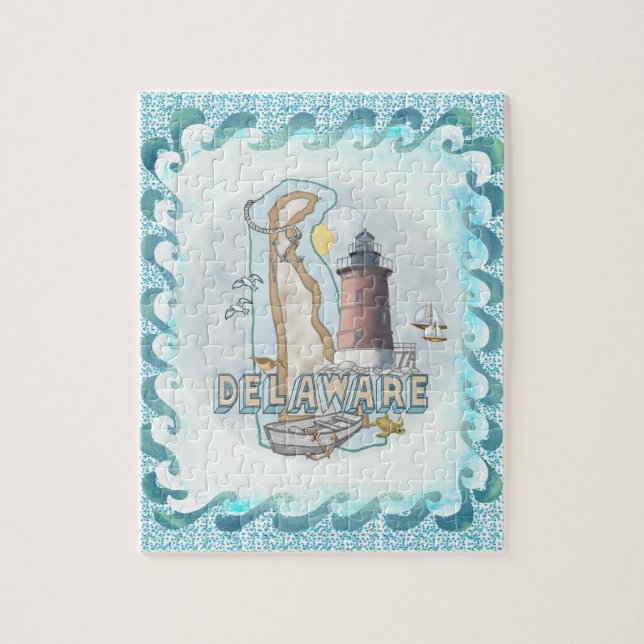 Puzzle Phare du Delaware (Vertical)