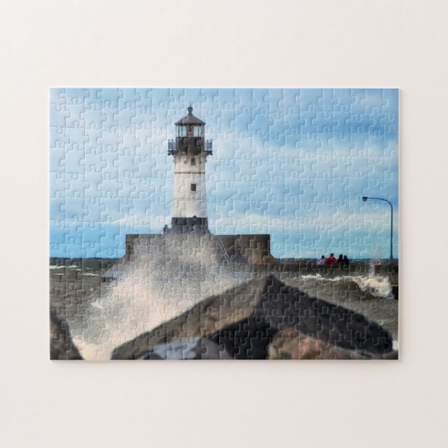 Puzzle Phare Duluth Minnesota (Horizontal)