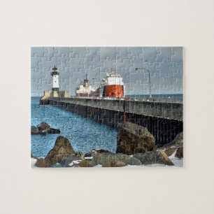 Puzzle Phare et navire