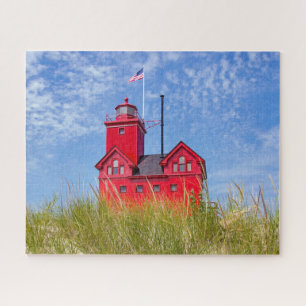 Puzzle Phare rouge du Michigan