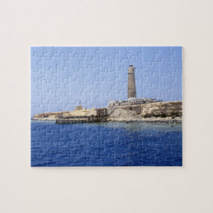 Puzzle Phare sur les îles Brother, mer Rouge, Égypte