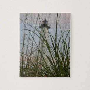 Puzzle Phare sur Sawgrass Beach - 8x10 - 110 pc