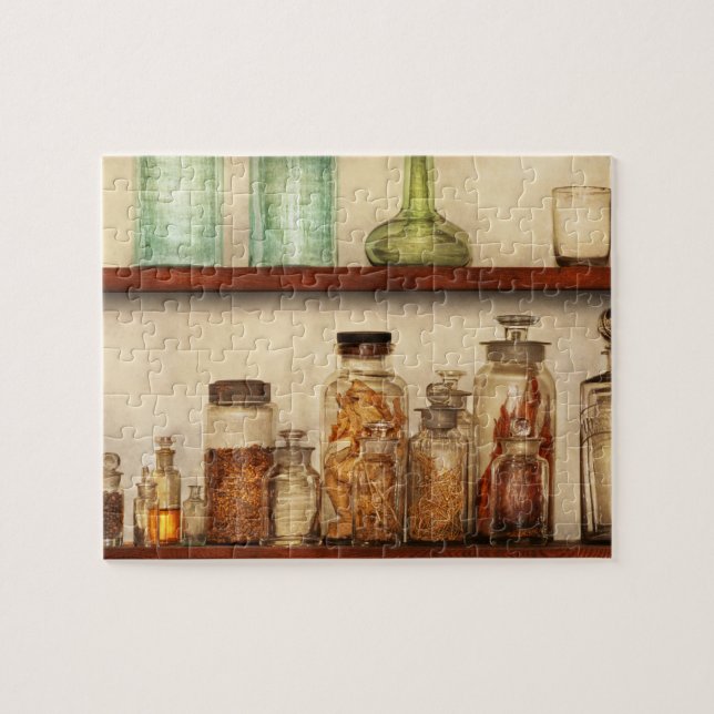 Puzzle Pharmacie - Herbes médicinales (Horizontal)