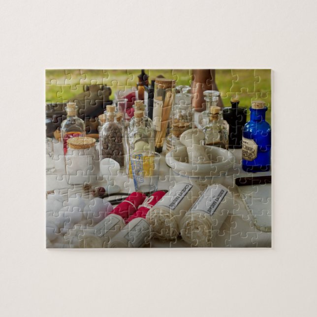 Puzzle Pharmacie - Trousse de campagne de guerre civile (Horizontal)
