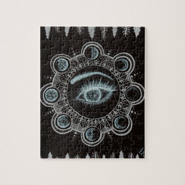 Puzzle Phases de l'oeil de lune (Vertical)