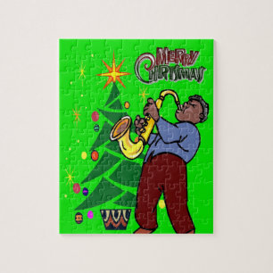 Puzzle Philadelphie Jazz style Noël