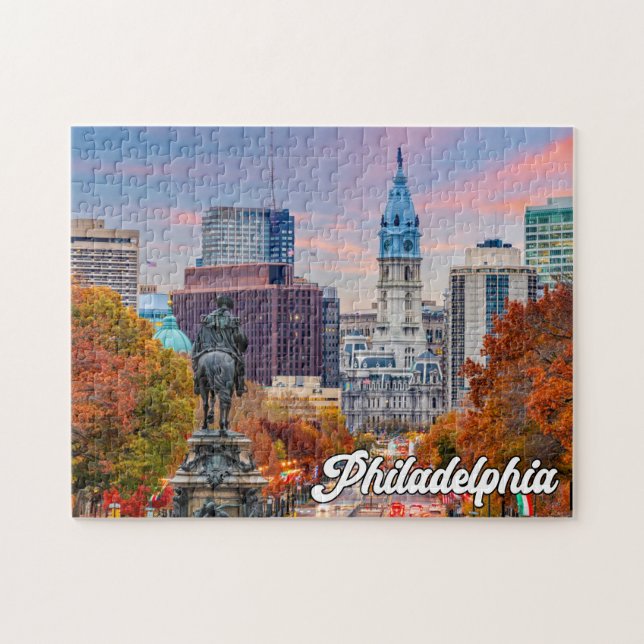 Puzzle Philadelphie, Pennsylvanie, États-Unis (Horizontal)