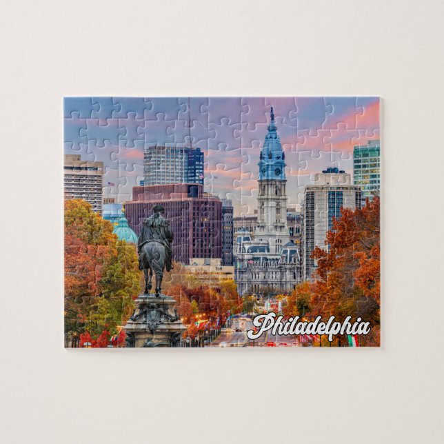Puzzle Philadelphie, Pennsylvanie, États-Unis (Horizontal)