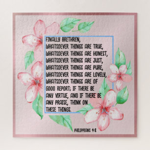 Puzzle Philippiens 4:8
