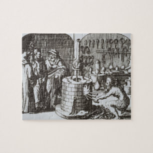 Puzzle Philosophes hermétiques et un alchimiste, de 'Mus