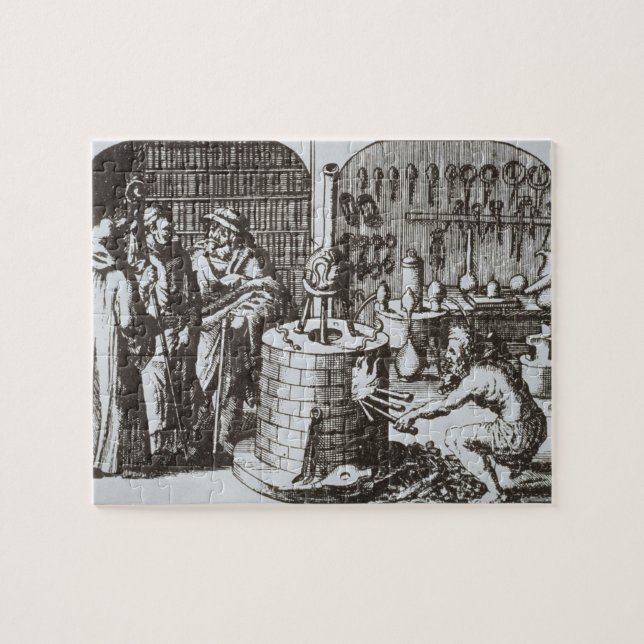 Puzzle Philosophes hermétiques et un alchimiste, de 'Muse (Horizontal)