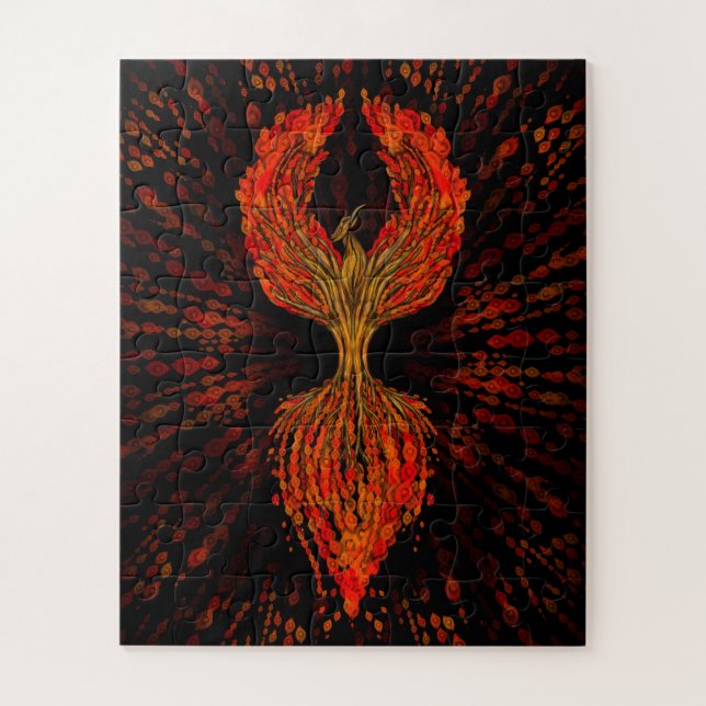 Puzzle Phoenix Arbre de Vie (Vertical)