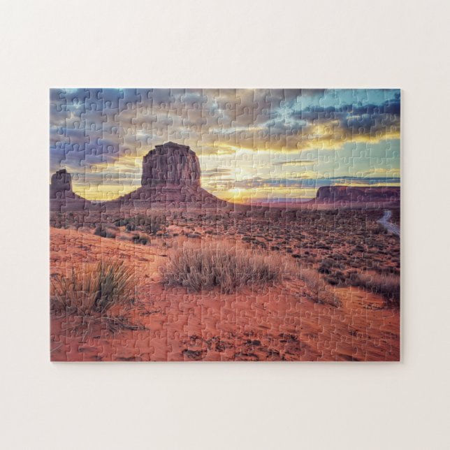 Puzzle Phoenix Cactus Arizona Desert Soleil esthétique pi (Horizontal)
