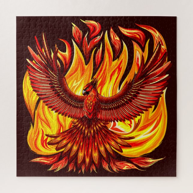 Puzzle Phoenix mythologique immortelle Créature (Vertical)