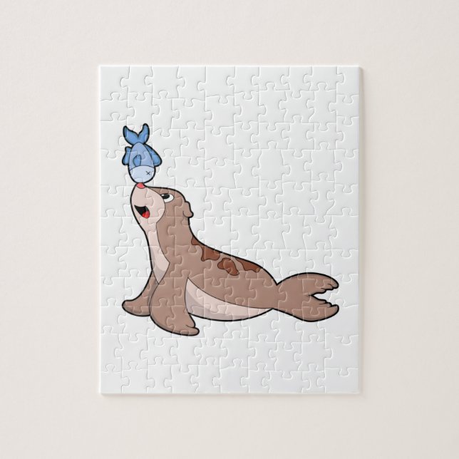 Puzzle Phoque avec poisson (2).PNG (Vertical)