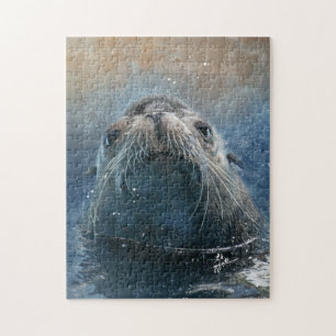 Puzzle Phoque de la mer de Seal mignonne Photographie aqu